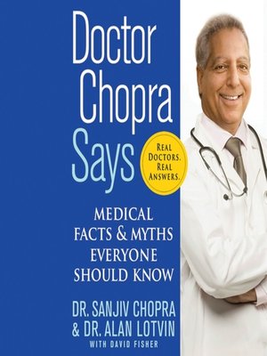 cover image of Doctor Chopra Says